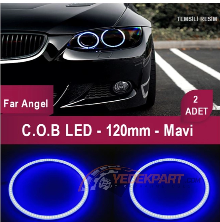 CARUB Far Angel C.O.B 120mm 2li Power Mavi